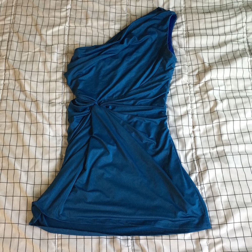 Ark & Co One-Shoulder Mini Party Dress Size S